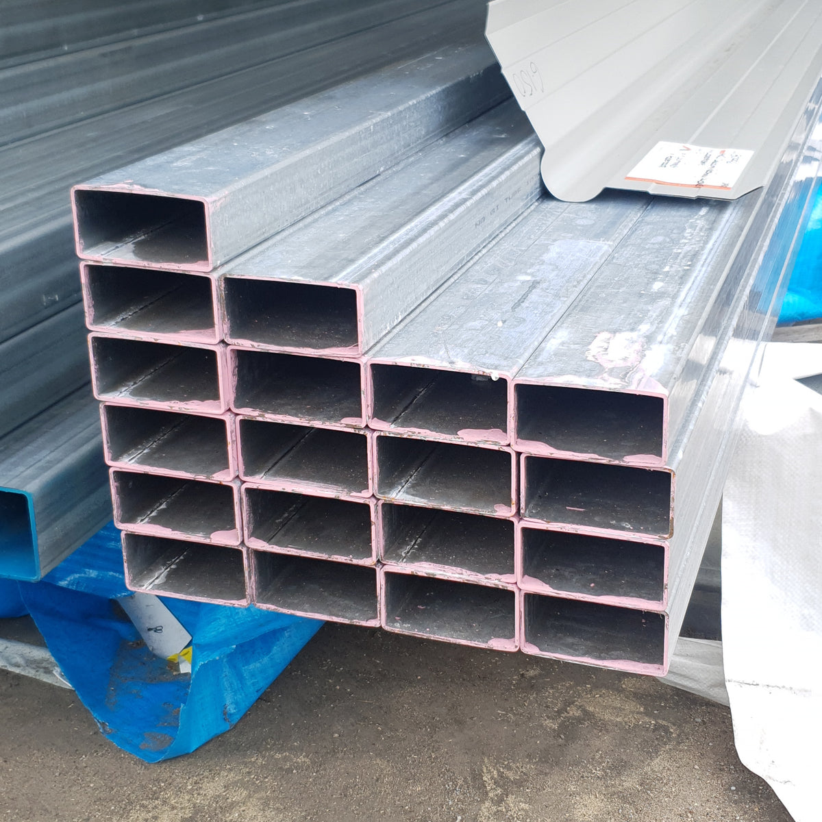 100x50x2.5mm Gal RHS - Various Lengths – A&D Discount Roofing Supplies